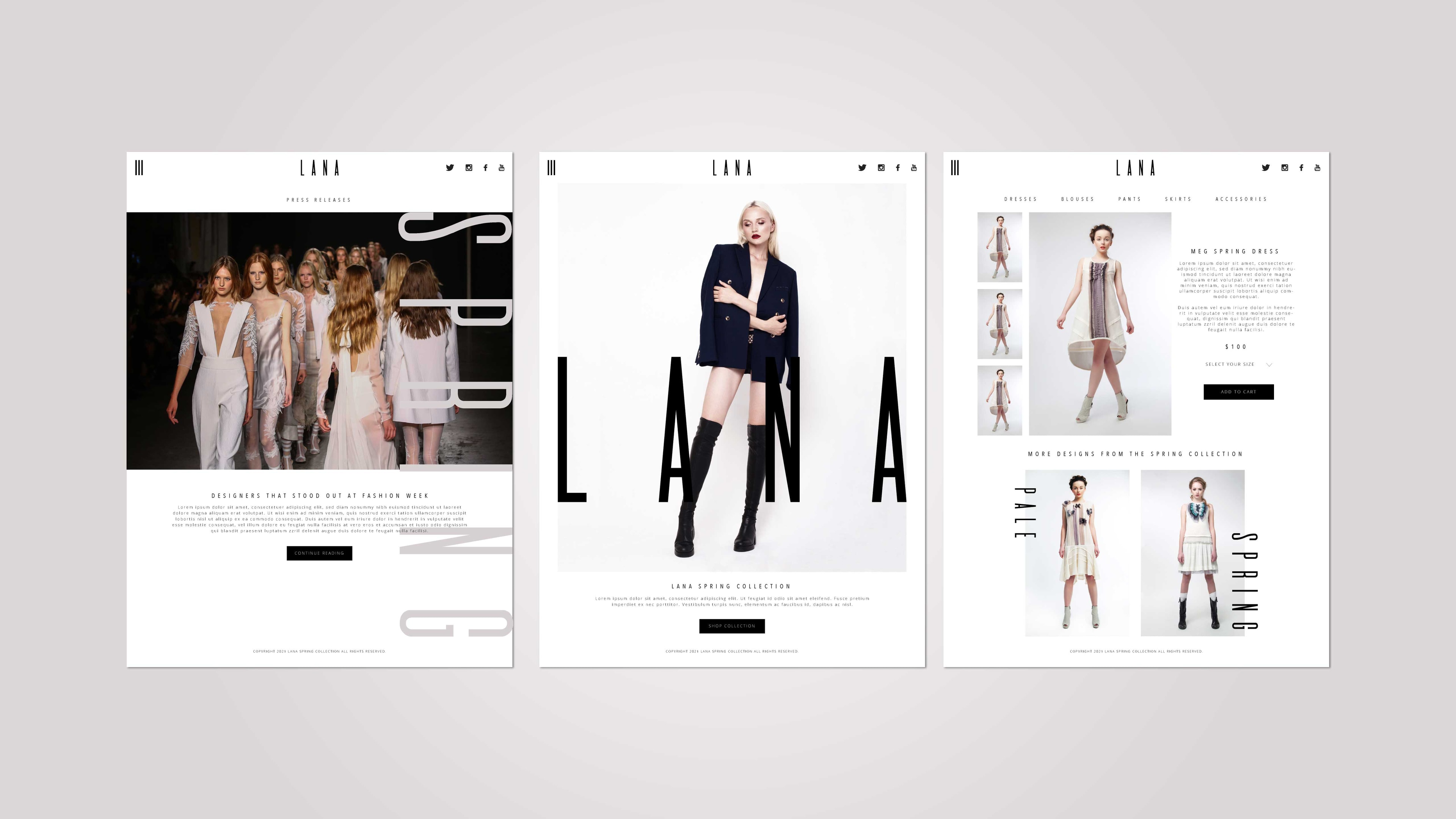 Lana Spring Collection project images — image 4